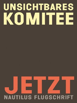 cover image of Jetzt